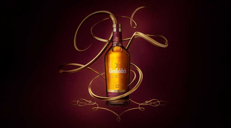 Glenfiddich 25 hương vị trái cây phong phú, nồng nàn và đặc trưng