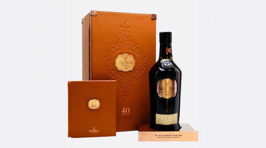 Glenfiddich 40 năm được thiết kế tỉ mỉ, sang trọng, đẳng cấp cùng hương vị tuyệt hảo
